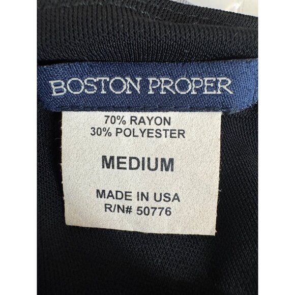 2/$30 Boston Proper Medium Black Strapless Mini Dress - Picture 4 of 12